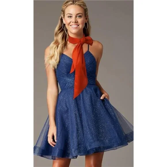 Solid Color Long Neckerchief - Picture 6 of 7